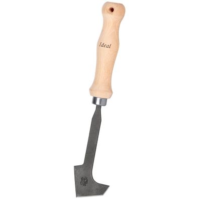 IDEAL-Fugenkratzer mit 15,5 cm Buchenstiel - Hochwertiger Vergütungsstahl
