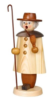 Räuchermann Schäfer natur groß HxBxT 27x12x9,5cm NEU Rauchfigur Rauchmann