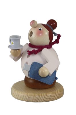 Räuchermann Schlafmütze Oma Höhe 11cm NEU Rauchmann Räucherfigur Räucherkerze