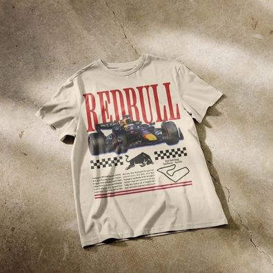Red Bull Racing F1 Vintage T-Shirt Hoodie Sweatshirt - Verstappen Fan Merch