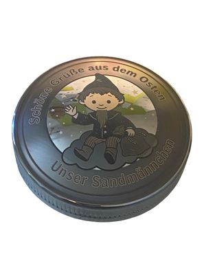 Tankdeckel 40 mm für Simson S50, S51, chwalbe, Star, r50 usw. Motiv Sandmännchen