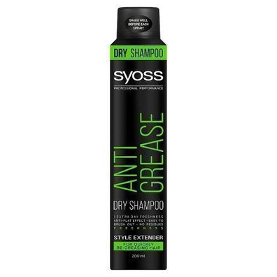 Syoss Trockenshampoo Anti-Fett für fettiges Haar, 200ml