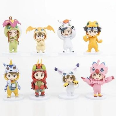 Digimon Figuren Set Taichi Matt Sora Anime Modell Sammlung Deko
