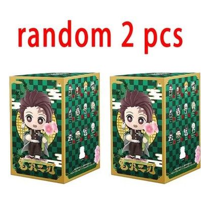 Demon Slayer Tanjiro Nezuko Figur Anime Modell Blindbox Sammlung Deko
