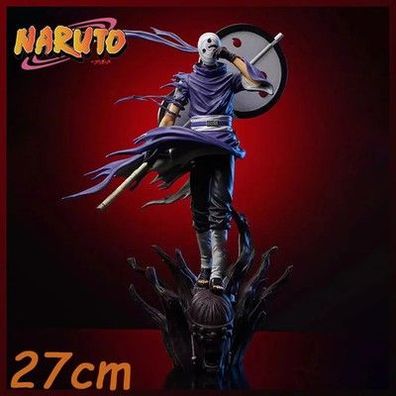 Naruto Figur Uchiha Madara Obito Akatsuki Doppelkopf Garage Kit Statue