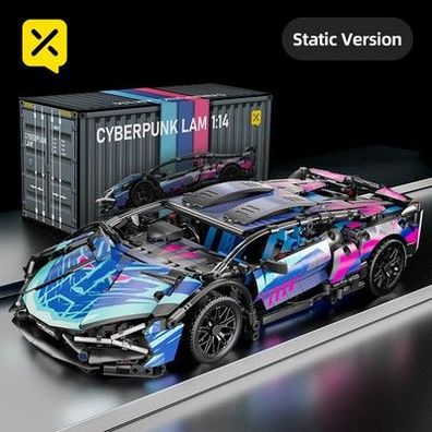 Technische Bausteine Rennwagen Modell Sammlerstück Auto Konstruktionsset