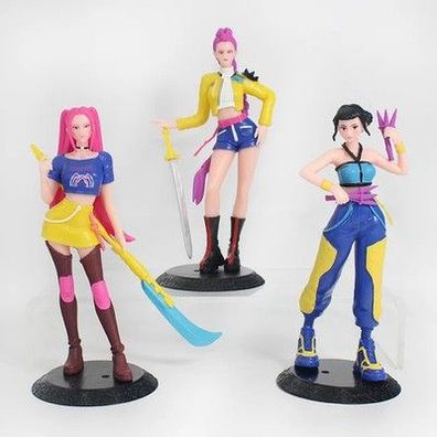 Demon Hunter Idol Hunter Girl Group Figur Puppe Niedliches Cartoon-Modell Spie