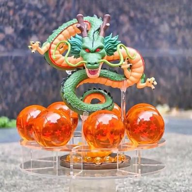 Dragon Ball Kristallkugeln 7pcs Set mit Acryl Regal Anime Szene Modell Deko Gesc