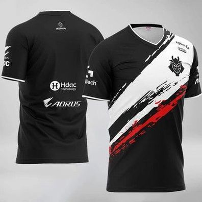 G2 Esports T Shirt Spiel LOL CSGO Essentials T-shirt Frauen Männer 3