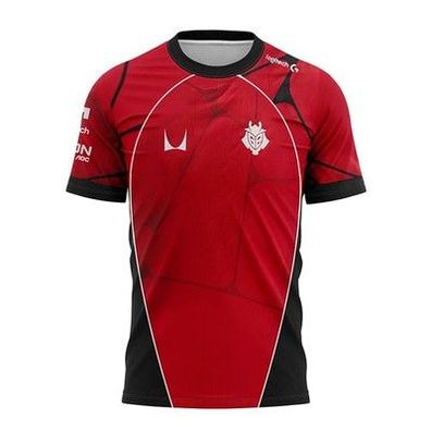 G2-Trikot E-Sports CS2 LOL Valorant Herren Damen geeignet atmungsakti