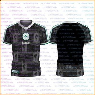 Team Riyadh Falcons 2026 Training Neue Uniformen CDL Esports Club Jersey T-Shirt