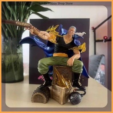 One PieceBenn Beckman manga Sitzposition Anime Figur Modell Gk Statue