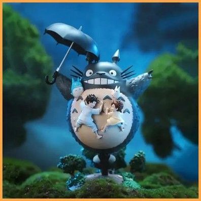 Hayao Miyazaki Anime Periphere Totoro Figur 19cm Desktop Ornament PVC Action Fig
