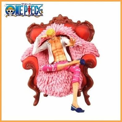 One Piece Donquixote Doflamingo Figur GK PVC Statue Anime Model 23cm