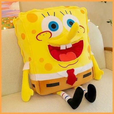 SpongeBob Schwammkopf Serie 3D Plüschtier Kissen Cartoon-Charakter Exquisit