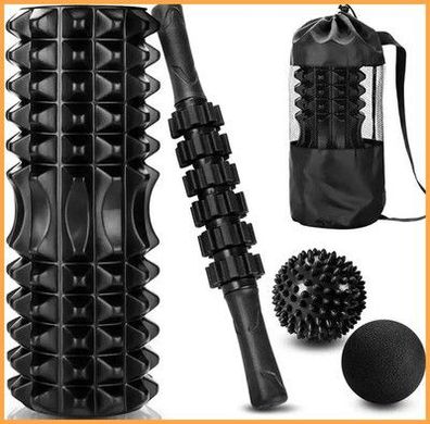 Yoga Triggerpunkt Osteo Schaumroller Massagestab, Massageball