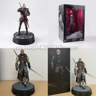 The Witcher 3 Geralt von Rivia Figur Modell Action Statue Sammlung Dekoration 24