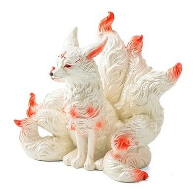 Neunschwänziger Fuchs Naruto Geist Fee Buddha Halle Statue