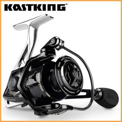 KastKing Megatron Spinning Angelrolle 18kg Max Drag 7 + 1 Kugellager Aluminium