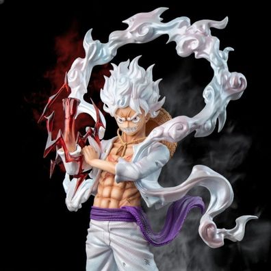 One Piece Figur Ruffy 5. Gear Nika Anime Figur 25cm PVC Statue Modell Sammlung