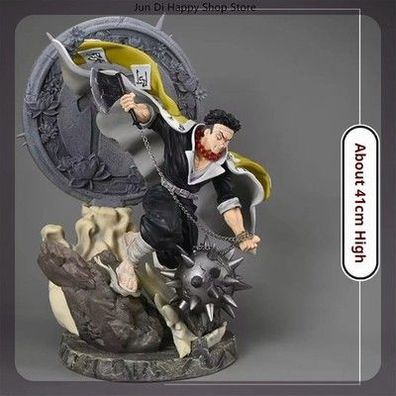 Demon Slayer Gyomei Himejima Figur Anime Statue PVC GK Modell Große Sammlung 41c