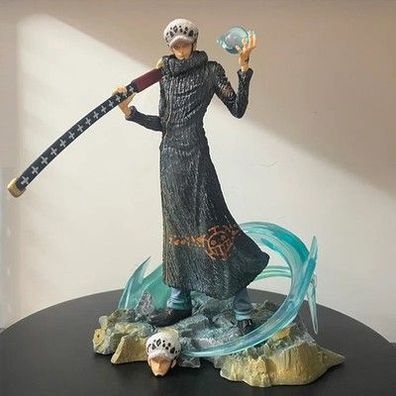 One Piece AS Trafalgar Law Austauschbare Doppelköpfe und Hände Anime Fig