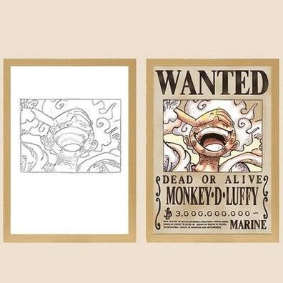 One Piece Ruffy Zoro Kreativer Fotorahmen Nachtlicht Spielzeug Anime