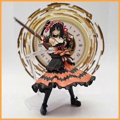 DATE A LIVE Tokisaki Kurumi Action Figur Flut Dekoration ACGN Desk