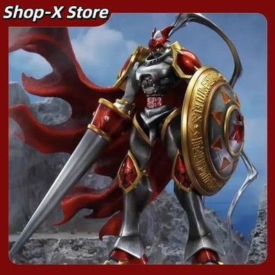 Digimon Figur Dukemon Red Knight Anime Statue Modell Sammlung Deko 40cm