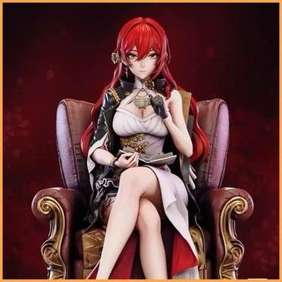 Honkai Star Rail Figur Himeko Trailblazer Sitzende Haltung Anime Sammlerstück M