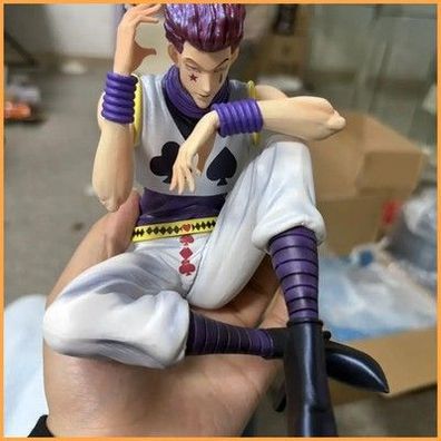 Anime Hisoka Figuren Hunter×Hunter Figur PVC Sitzhaltung Statue Puppe Sammlung