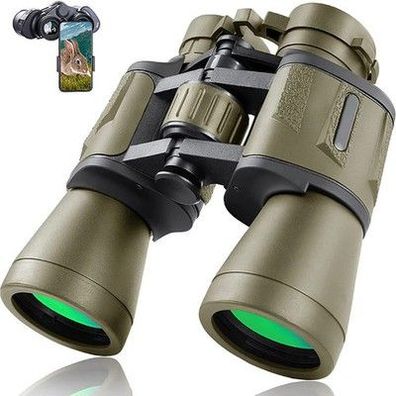 Outdoor Fernglas 10x50 mit Handy Adapter BAK4 Prisma Camping Reise