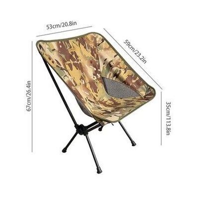 TARKA faltbares Campingstuhl-Set, leichter Klappstuhl, ultraleicht, für Rucksack