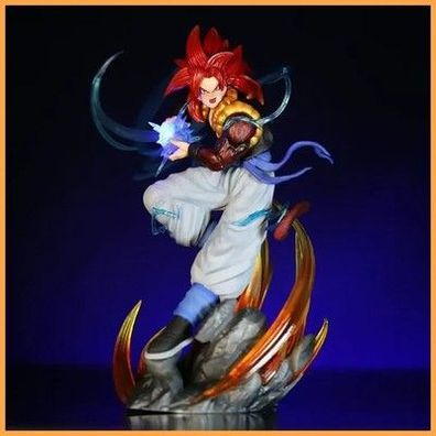 Dragon Ball Super Gogeta LED Figur Leuchtend Action Figur Schreibtisch