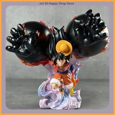 One Piece Luffy Gear Third Figur Anime Battle Pose Statue Modell Sammlung