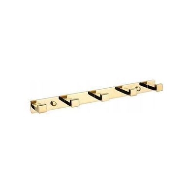 Mexen Handtuchhaken mit fünf Haken, Gold - 709265-50