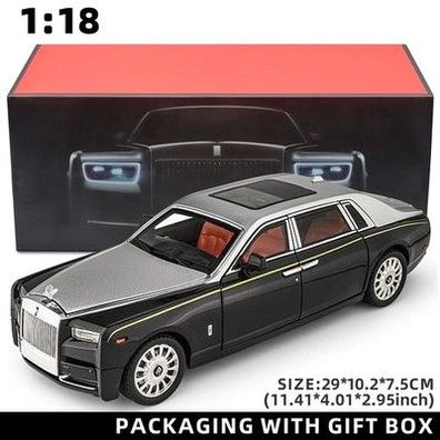 Rolls-Royce Phantom Modellauto, Zinklegierung, zurückziehbares Spielzeug-Dr