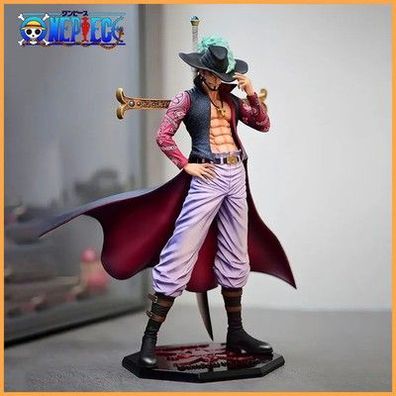One Piece Dracule Mihawk Figur Anime Actionfigur PVC Statue Modell Sammlung 30 c