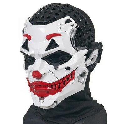 Joker-Masken, Cyberpunk-Masken, Clown-Zöpfe, 2D-Cosplay-Harz, individuelle Produ