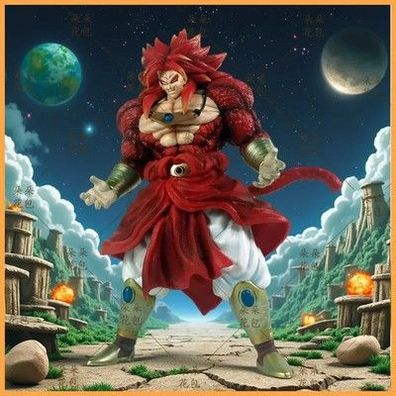 Dragon Ball Broli Anime-Figur Super Saiyan 4 Broly Figuren Statue Sammlung
