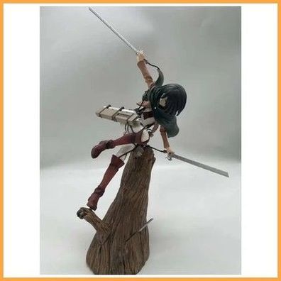 Attack on Titan Mikasa Ackerman Angriff Anime Mädchen Abbildung Modell Figur