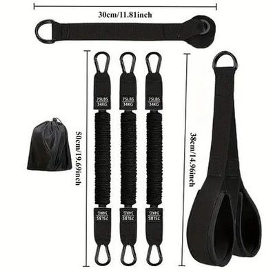 Sport Unterstützungs Gürtel Fitnessgerät Indoor Trainingsseil Elastisches