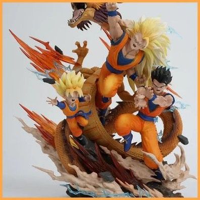 Dragon Ball Goku Gofan Goten Dragon Fist Explosion Anime Abbildung Modell