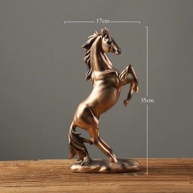 Europäischen Stil Pferd Skulptur Harz Tier Statue Dekoration Souvenir Geschenk