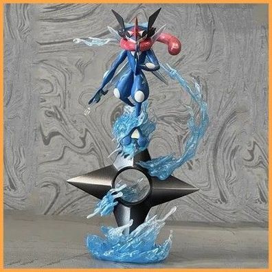 Pokemon Greninja Secret Art Water Shuriken Anime-Sammlerstücke GK-Figur Sammler