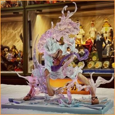 One Piece Gk Eisenvorhang Sonnengott Nika Form Ruffy Gear Fifth Desktop Ornament