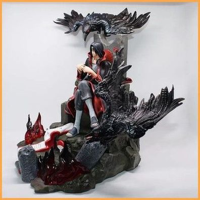 Naruto Uchiha Itachi PVC Action Figur GK Sammler Figur Anime 35cm