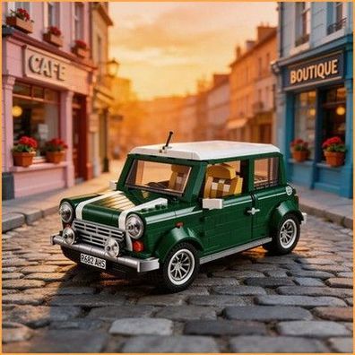 Mini Cooper Klassiker Cooper-Auto-Modell-Bausteine Model