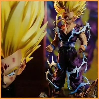 Dragon Ball Z Son Gohan Figur mit Austauschbaren Köpfen Gohan Figur