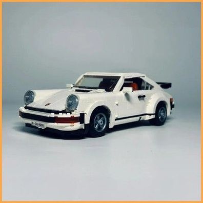 Porsche Retro Sportwagen 911 Klemmbaustein Set 2in1 Rennmodell Bausatz